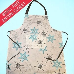 Festive Snowflake Apron